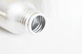 EP -Bouteille aluminium brossé bouchon plastique, bouteille métal,emballage cosmétique, flacon cosmétique, cosmétique maison,8x3cm,30ml-G2073