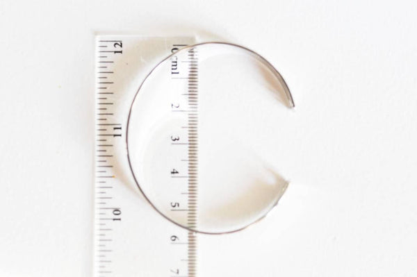 EP Bracelet jonc réglable finition or blanc 56mm, x1 (G3011)