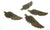 EP Breloque grande aile bronze,fourniture bronze, fourniture créative, pendentif bronze,aile bronze, création bijoux,sans nickel,5.6cm-