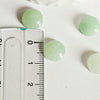 EP Cabochon rond aventurine verte, fournitures créatives, cabochon rond, aventurine naturelle,8mm, pierre naturelle