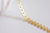 EP Chaine chevron laiton doré mat, fourniture créative, chaine bijou, création bijoux,chaine fantaisie,sans nickel, grossiste,7.5mm, 100 cm-G27