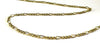 EP Chaine figaro bronze,chaine bijou, création bijoux, grossiste chaine, creation bijoux, chaîne bronze, 3mm,5 mètres-G2074