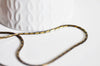 EP-Chaine serpent vieil or laiton brut 1.7mm, 1 metre G5357