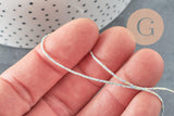 EP-Fil multicolore métallisé 0.8mm, x1 ou x5 ou x10 mètres G8222