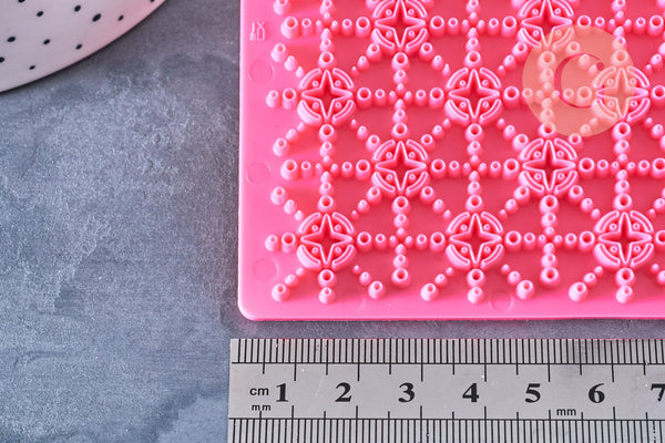 EP-NPR-tampon biscuit silicone rose 12.2cm, x1 (G4179)
