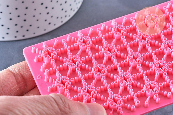 EP-NPR-tampon biscuit silicone rose 12.2cm, x1 (G4179)