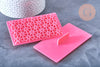 EP-NPR-tampon biscuit silicone rose 12.2cm, x1 (G4179)