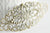 EP Pendentif Estampe fleur filigrane bronze, fourniture créatives, charm dentelle , pendentif bronze,81mm