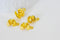 EP Pendentif coquillage doré , fourniture créative, pendentif coquillage,création bijoux, coquillage doré, pendentif doré, 15mm, x 2
