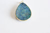 EP Pendentif goutte Lapis Lazulis naturelle, 48-57mm, x1 -G0108
