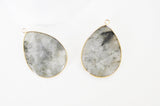 EP Pendentif goutte labradorite,creation bijou, Pendentif bijoux,pendentif pierre, pierre naturelle,labradorite nature,création bijoux,45mm