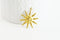 EP-Pendentif médaille soleil laiton brut 24mm, x 2,G3425
