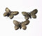 EP Pendentif papillon bronze, fourniture création bijoux, pendentif papillon bronze, fourniture créative, pendentif bronze, largeur 2.5cm