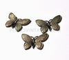 EP Pendentif papillon bronze, fourniture création bijoux, pendentif papillon bronze, fourniture créative, pendentif bronze, largeur 2.5cm
