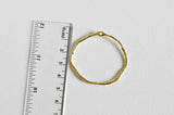 EP Pendentif rond laiton brut 44mm, x2 (G1346)