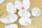 EP -Perle acrylique transparent or 13.5-27mm, x 10 G5367