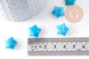 EP-Perle étoile howlite turquoise naturelle 30mm, x5 (G2397)