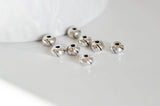 EP Perle ronde intercalaire argent gravé, perles argent,création bijoux,rondelles, perles intercalaires,x 10,5.5mm,G2543