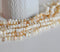EP Perles coquillage beige nacre fil 145 perles - G531