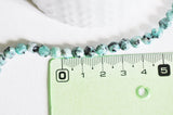 EP -Perles jaspe sésame facettes 6mm, x1 fil G2496