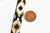 EP-Ruban élastique motif Aztèque or noir EFJF, fabrication bijoux, bracelet EVJF,ruban mariage,scrapbooking,16mm,1 mètre-G1579