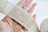 EP Ruban jute 4cm de large, x1 mètre, G5929