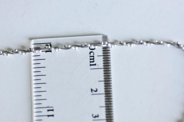 EP collier 2 couleurs argent massif,-chaine serpet,chaine complète,création collier,argent 925, création bijoux0.8mm,40cm-G0277