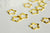 EP connecteurs étoile laiton doré, fournitures créatives, connecteurs laiton, pendentif géométriques, création bijoux, x 50,10mm,G2407