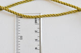 EP -cordon satiné dore 2-3mm, x 1 mètre-G1708