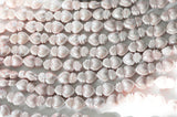 EP perle porcelaine rose clair coeur irisé,perle céramique, fabrication bijoux, céramique blanche, x 20, 16mm G4587