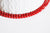 EP perle ronde corail rouge naturel 3mm, x1 fil de 40cm (G2520)