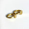 EP x 4 supports de bague réglables laiton brut 14mm Petite Taille