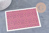 Feuille de transfert polymère – Léopard 14x9 cm, x1 (G10561)
