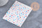 Feuille de transfert polymère – Motif confetti 14x10 cm, x1 (G11015)