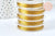 Fil câblé gainé acier inoxydable doré 0.6mm,x1 Bobine de 10 mètres (G6777)