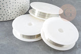 Fil de cuivre platine 0.5mm, x1 bobine de 7 mètres (G9313)