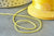 Fil nylon jaune nylon à broder-couture-bijoux 0.8mm , x10 mètres (G8313)