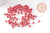 Grosses perles rocaille rouge nacré,fperles rocaille rouge opaque, diamètre 4mm x 10Gr (G3733)