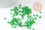 Grosses perles rocaille vert bouteille transparent 4mm,perles rocaille pour création bijoux, x 10Gr (G5400)