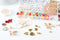 Kit boite mix de perles lettres et accessoires, x1 (G9712)