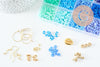 Kit mix de perles heishi Bleu océan x1 (G9609)