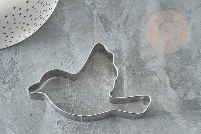 Moule Emporte-pièce oiseau 94.5mm, x1 (G5113)