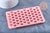 Moule en silicone coeurs, Moule patisserie, moule en silicone pour réaliser des bijoux avec inclusion en résine,18.3cm x1 G4971