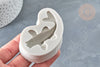 Moule silicone poisson carpe koi résine patisserie savon bougie 73mm, x1 (G4972)