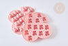 NPR-Moules en silicone rose CERISES 17.7cm, Moule pâtisserie en silicone bijoux avec inclusion en résine,x1 G7728