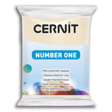 Pâte polymère Cernit Number one opaque - Beige Sahara x56g (G10470)