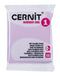 Pâte polymère Cernit Number one opaque - Lilas clair x56g (G10443)