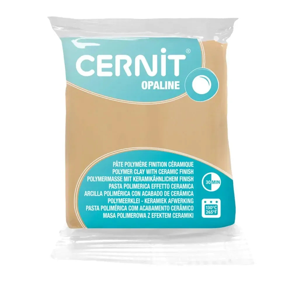 Pâte polymère Cernit OPALINE -Beige Sable x56g (G11001)