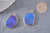 Pendentif oval lapis lazulis, Pendentif bijou pierre naturelle, pendentif pierre naturelle,lapis lazulis naturel,25mm, x1 (G3788)