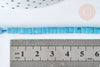 Perle Heishi turquoise naturelle, bijou en pierre naturelle, turquoise naturelle, perle en pierre, fil de 46cm x1 (G7267)